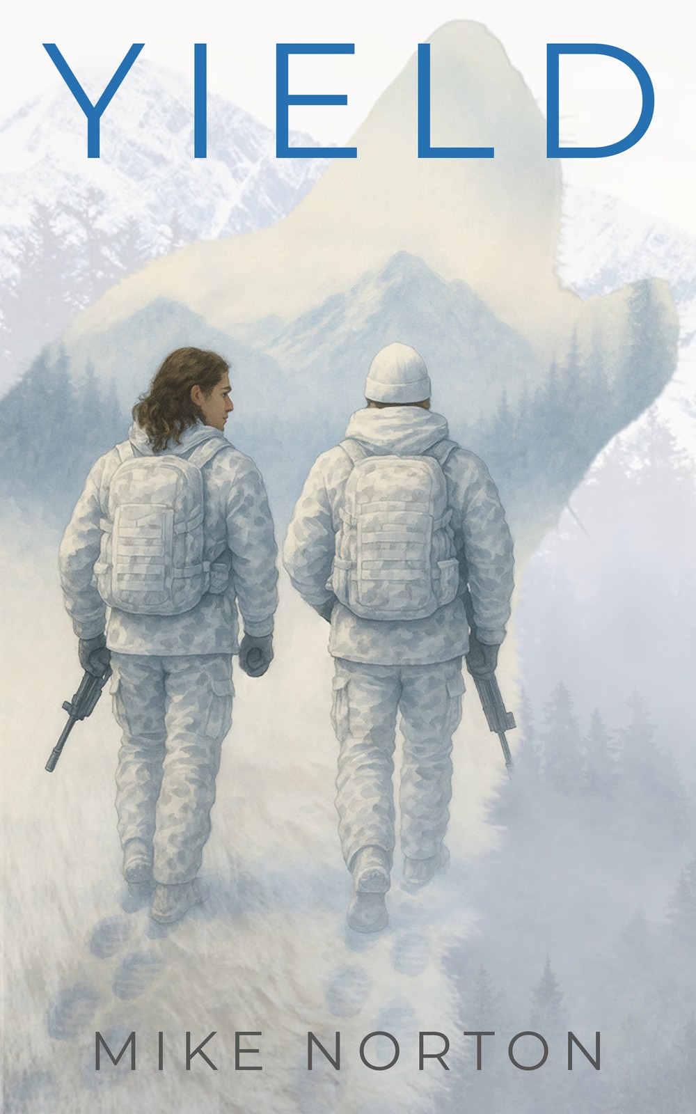Yield by Mike Norton, book cover (wilderness edition)